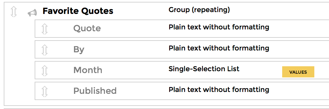 quote field example